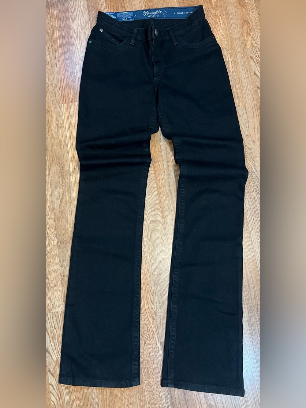 Wrangler Men's Black Bootcut Jeans